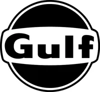 Gulf Decal / Sticker 08