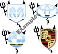 z Devil Emblem Add-Ons Decal / Sticker