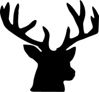 Buck Deer Decal / Sticker 12