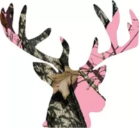 Pink Camo Buck Hunting Decal / Sticker 13