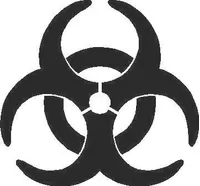 Biohazard Decal / Sticker 02