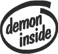 Demon Inside Decal / Sticker