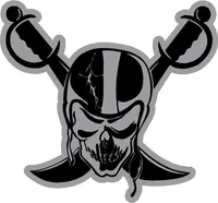 Raider Nation Decal / Sticker 02