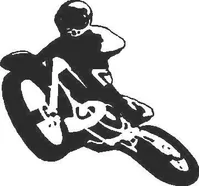 Dirtbike Decal / Sticker 01