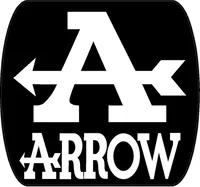 Black and White Arrow Exhaust Decal / Sticker 14