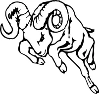 Ram Decal / Sticker 16