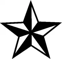 Custom STAR Decals and STAR Stickers Any Size & Color