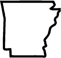 Arkansas 01 Decal / Sticker