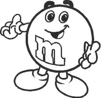 M&M Decal / Sticker 02