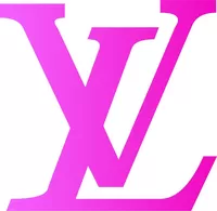 Louis Vuitton Pink LV Decal / Sticker 26