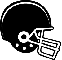 Football Helmet Decal / Sticker