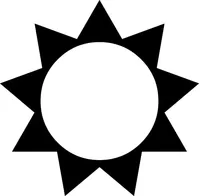 Sun Decal / Sticker 05
