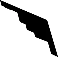 Stealth Bomber Decal / Sticker 01