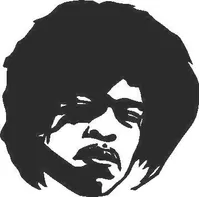 Hendrix Decal / Sticker