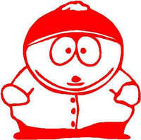  South Park Cartman Movable Vinyl DIY Wall Art Stickers Set -  Walls, Windows, Doors : Tools & Home Improvement