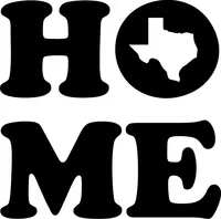 Texas Home Decal / Sticker 01