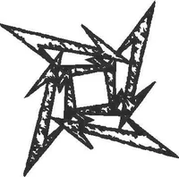 Metallica Star Decal / Sticker 03