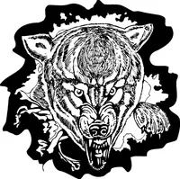 Wolves Mascot Decal / Sticker