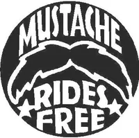 Free Mustache Rides Decal / Sticker