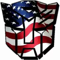 American Flag Autobot 06 Decal / Sticker