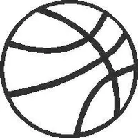 Basketball Decal / Sticker