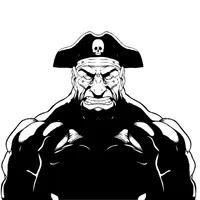 Pirates Mascot Decal / Sticker