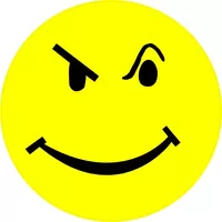 Smiley Face Decal / Sticker 04