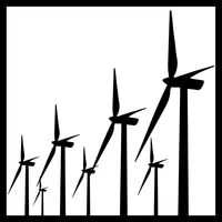 Windmill Decal / Sticker 04