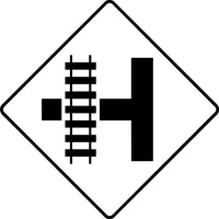 Railroad Crossing Decal / Sticker 03