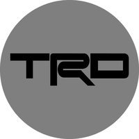 Toyota TRD Circular Decal / Sticker 12