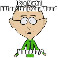 Mr. Mackey MK1 (Mark One) Decal / Sticker 03