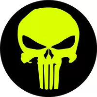 Circular Punisher Decal / Sticker 83