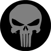 Circular Punisher Decal / Sticker 93