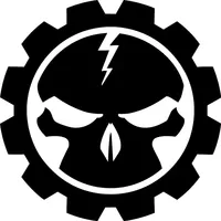 Gear Skull Decal / Sticker 33