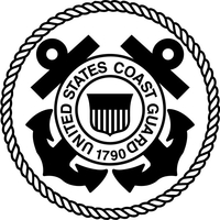 U.S. Coast Guard Decal / Sticker 09
