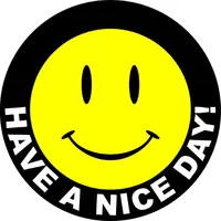 Smiley Face Have A Nice Day Decal / Sticker 08