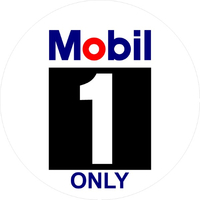 Mobil1 Only Decal / Sticker 19