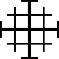 Salem Cross Decal / Sticker 01