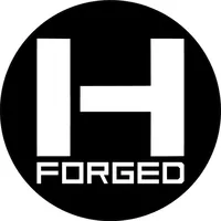 Hostile Forged Center Cap Style Decal / Sticker Design 22