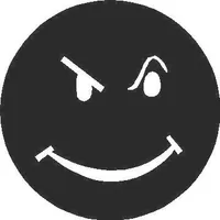 Smiley Face Decal / Sticker 02