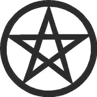 Pentagram Decal / Sticker 03