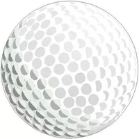 Golf Ball Decal / Sticker 02