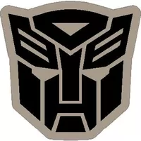 Black and Silver Autobot Decal / Sticker 23