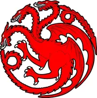 Game of Thrones Targaryen Sigil Decal / Sticker 05