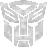 Sanded Aluminum Autobot Decal / Sticker 11