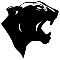 Cougars / Panthers Mascot Decal / Sticker