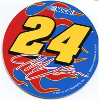24 Jeff Gordon Decal / Sticker