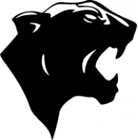 CUSTOM PANTEHRS MASCOT DECALS AND PANTHERS MASCOT STICKERS
