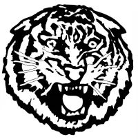 Custom TIGERS Decals AND TIGERS MASCOT Stickers Any Size & Color