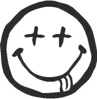 Dead Happy Face Decal / Sticker